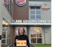 Amalie Nerby, Key Account Manager for Burger King.